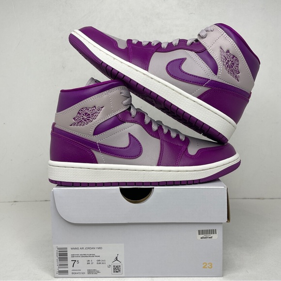 Jordan Shoes - Nike Air Jordan 1 Retro Mid WMNS “Amethyst” 2022
